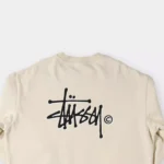 stussy khaki sweatshirt