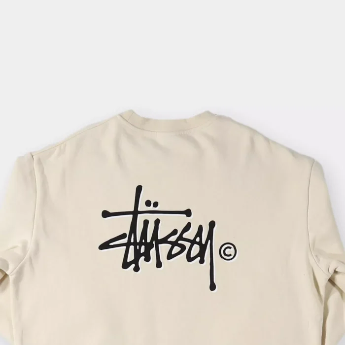 stussy khaki sweatshirt