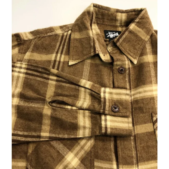 stussy brown shirt