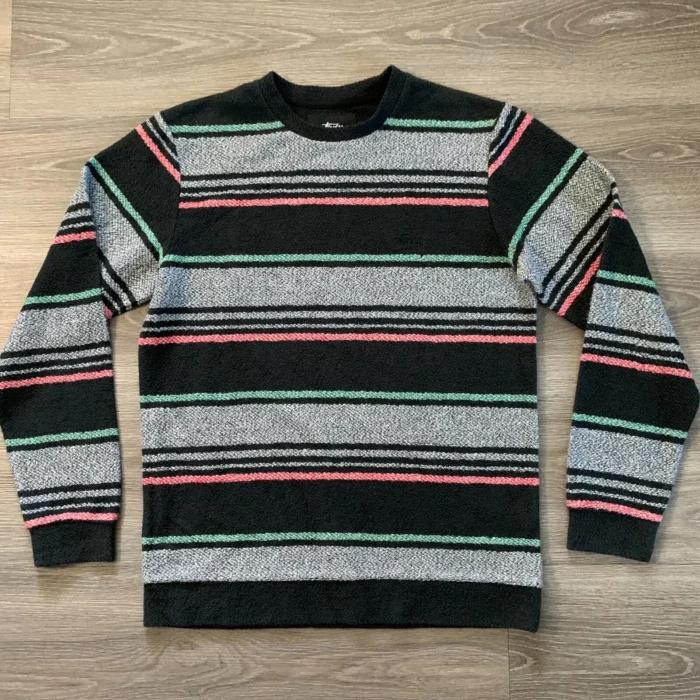 stussy black sweater