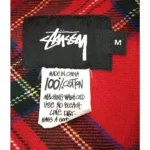 stussy red shirt