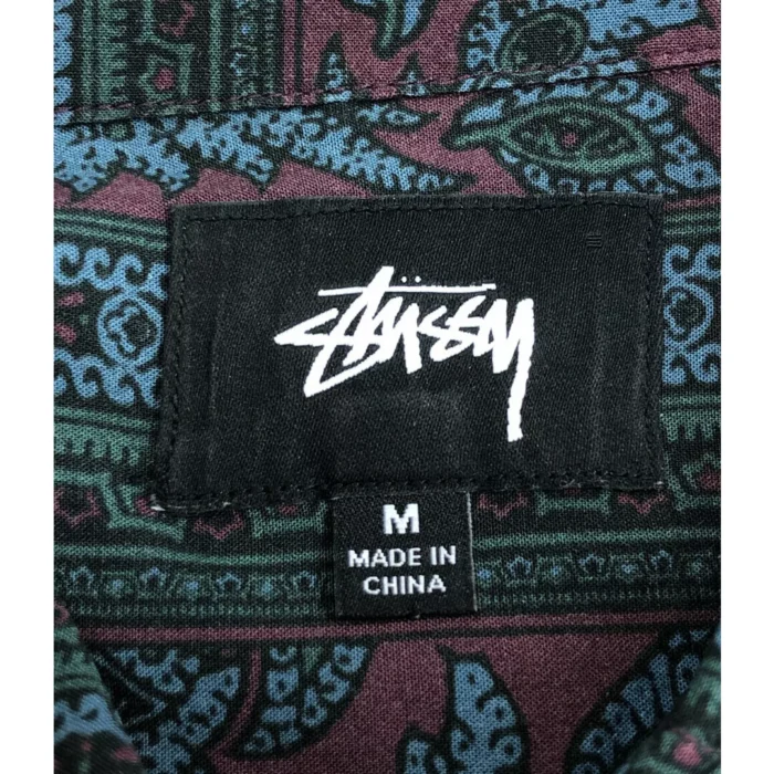 stussy teal shirt