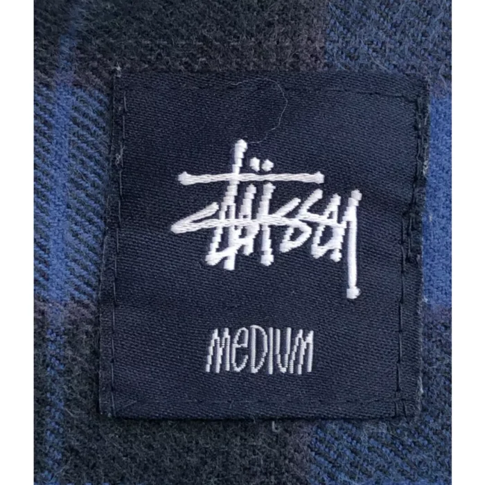 stussy blue shirt