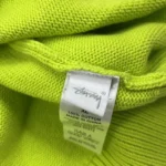 stussy lime sweater