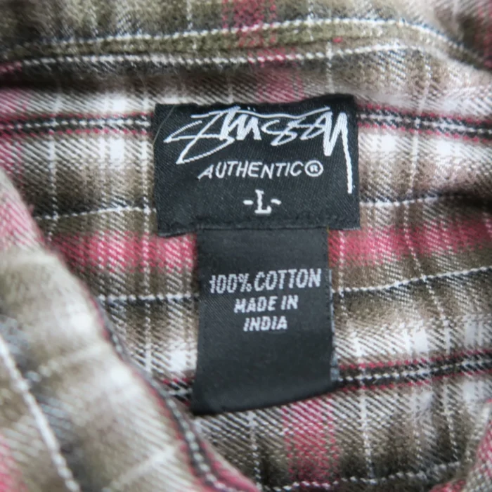 stussy red shirt