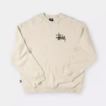 stussy khaki sweatshirt