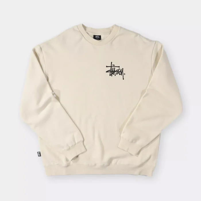 stussy khaki sweatshirt