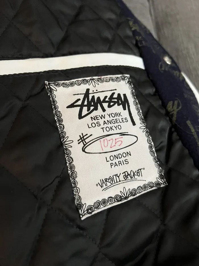 stussy black jacket