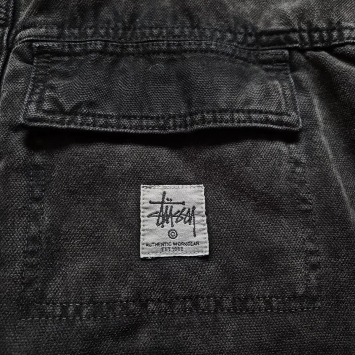 stussy black jacket