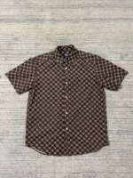 stussy brown shirt