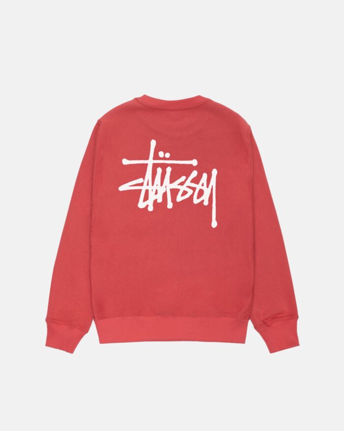 Stussy red sweatshirt