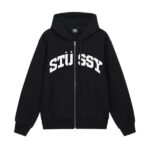 BLOCK SPORT ZIP HOODIE BLACK