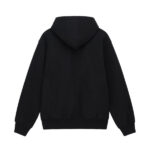 BLOCK SPORT ZIP HOODIE BLACK