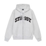 BLOCK SPORT ZIP HOODIE GREY