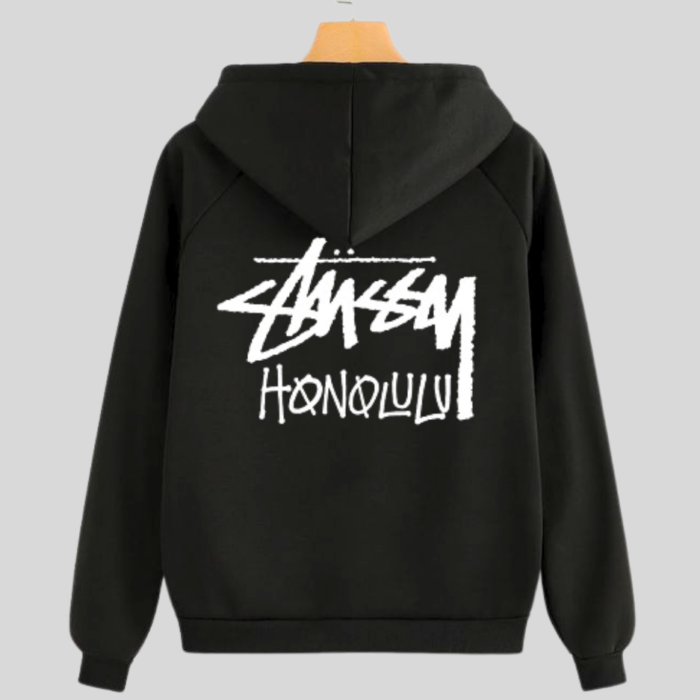 Stussy Honolulu Black Hoodie