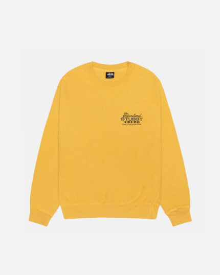 Stussy Yellow sweatshirt