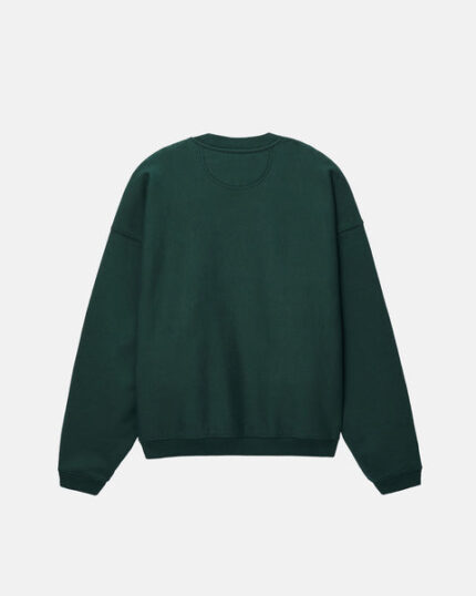 Stussy green sweatshirt