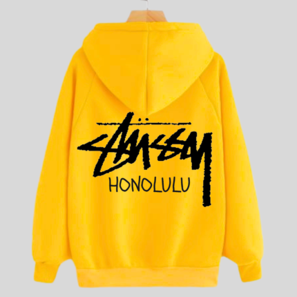 Stussy Honolulu Yellow Hoodie