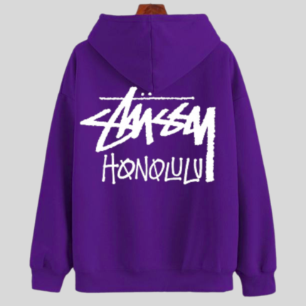 Stussy Honolulu Purple Hoodie