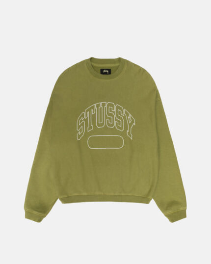 Stussy olive sweatshirt