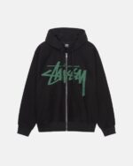 VENUS ZIP HOODIE BLACK