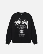 Stussy black sweatshirt