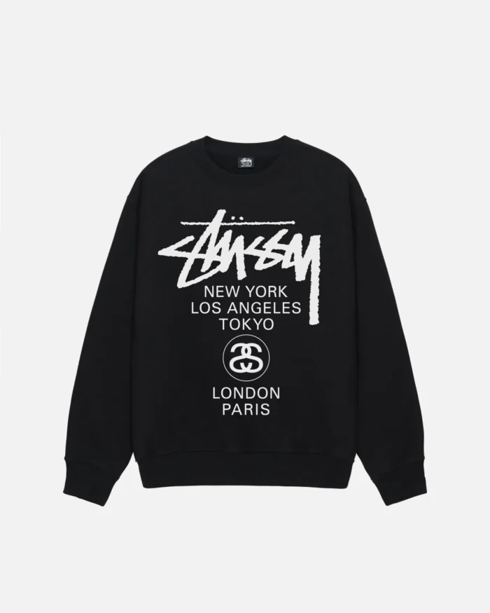 Stussy black sweatshirt