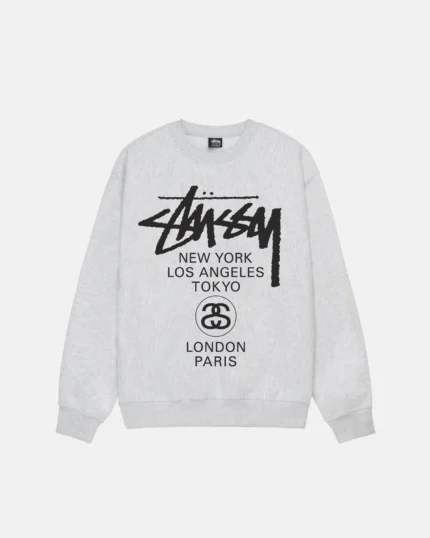 Stussy gray sweatshirt
