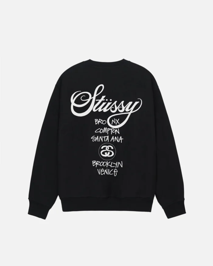 Stussy black sweatshirt